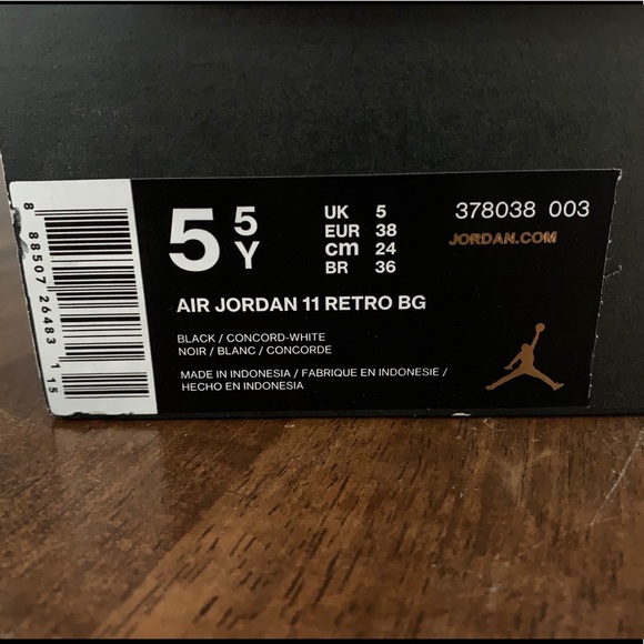 Air Jordan 11 Retro Black/Concord “Space Jam” - Picture 5 of 5